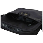 Fred Perry Crinkle Nylon Kleine Zijtas - Zwart