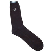Fred Perry Tipped Socks - Black/Porcelain White