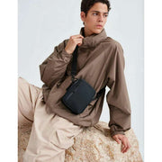 Gaston Luga Dash Verti Crossbody Bag - Black