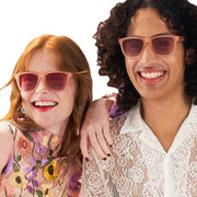 Goodr Don’t Make Me Blush Sunglasses - Pink