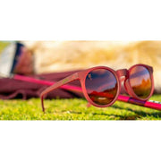 Goodr Im Wearing Burgundy Sunglasses - Red