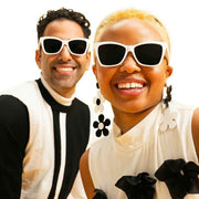 Goodr The Mod One Out Sunglasses - White