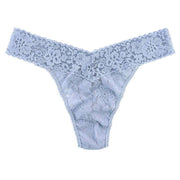 Hanky Panky Daily Lace Original Rise Thong - Grey Mist