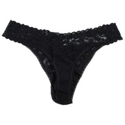 Hanky Panky Signature Lace - Lot de 3 tongs taille originale - Chai/Noir/Grenade foncée