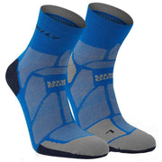 Hilly Marathon Fresh Anklet Socks - Cobalt Blue/Iron Grey