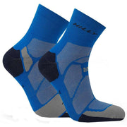 Hilly Marathon Fresh Anklet Socks - Cobalt Blue/Iron Grey