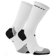 Hilly Marathon Fresh Crew Socks - White/Grey