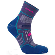Hilly Twin Skin Anklet Socks - Grape Purple/Blue