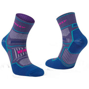 Hilly Twin Skin Anklet Socks - Grape Purple/Blue