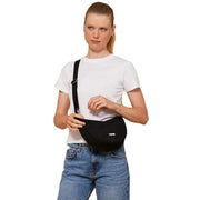 Hindbag Andrea Half Moon Bag - Black