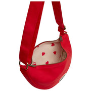 Hindbag Andrea Half Moon Bag - Carmine Red