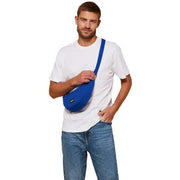 Hindbag Andrea Half Moon Bag - Electric Blue