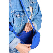 Hindbag Andrea Half Moon Bag - Electric Blue