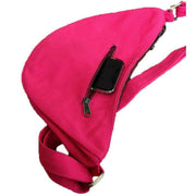 Hindbag Andrea Half Moon Bag - Holi Fuchsia