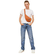 Hindbag Andrea Half Moon Bag - Sienna Orange