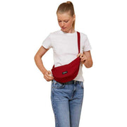 Hindbag Andrea Half Moon Bag - Terracotta Red