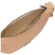 Hindbag Andrea Woven Half Moon Bag - Coral Red