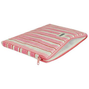 Hindbag Ava Medium 15inch Laptop Case - Red/Pink Stripes