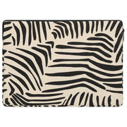 Hindbag Ava Kleine 13-Zoll-Laptoptasche – Ecru Zebra
