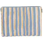 Hindbag Ava Kleine 13-Zoll-Laptoptasche – Orange/Blau gestreift