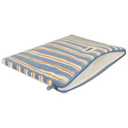 Hindbag Ava Kleine 13-Zoll-Laptoptasche – Orange/Blau gestreift