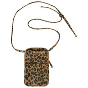 Hindbag Bill Phone Bag - Leopard Cinnamon Brown