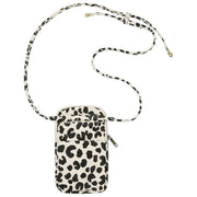 Hindbag Bill Phone Bag - Leopard Off White