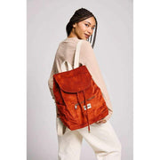 Sac à dos Hindbag Eliot - Velours Brique Orange