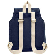 Hindbag Eliot Rucksack – Samt Marineblau