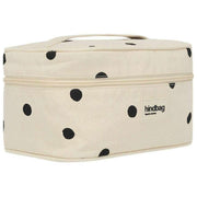 Hindbag Gaspard Vanity Bag - Gebroken witte stip