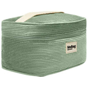 Hindbag Gaspard Vanity Bag - Fluweel Mintgroen