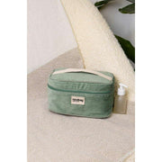 Hindbag Gaspard Vanity Bag - Fluweel Mintgroen