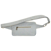 Hindbag Harry Rechteckige Gürteltasche – Blaue Streifen