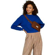 Hindbag Harry Rectangular Bum Bag - Chocolate Brown