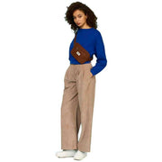 Hindbag Harry Rectangular Bum Bag - Chocolate Brown