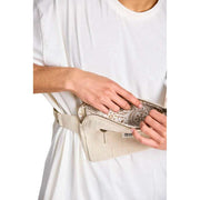 Hindbag Harry Rectangular Bum Bag - Jute Cream