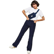 Hindbag Harry Rectangular Bum Bag - Navy Blue