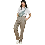 Hindbag Harry Rectangular Bum Bag - Sage Blue