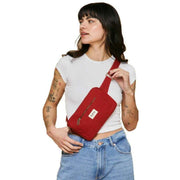 Hindbag Harry Rectangular Bum Bag - Terracotta Red