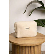 Hindbag Leon Teddy Toiletry Bag - Arctic White