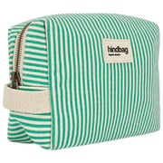 Hindbag Leon Toiletry Bag - Green Stripes