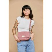 Hindbag Margault Quilted Shoulder Bag - Blush Pink