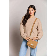 Hindbag Margault Quilted Shoulder Bag - Cinnamon Brown