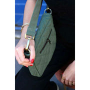 Hindbag Margault Quilted Shoulder Bag - Olive Green
