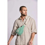 Hindbag Olivia Bum Bag - Green Stripes