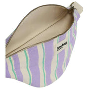 Hindbag Olivia Bauchtasche – Grün/Parma-Streifen