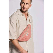 Hindbag Olivia Bum Bag - Red Stripes