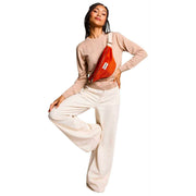 Hindbag Olivia Bum Bag - Velvet Brick Orange
