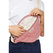 Hindbag Olivia Quilted Bum Bag - Blush Pink