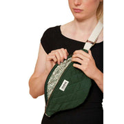 Hindbag Olivia Quilted Bum Bag - Forest Green